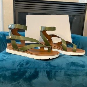 Franco Sarto Daven sandals in olive